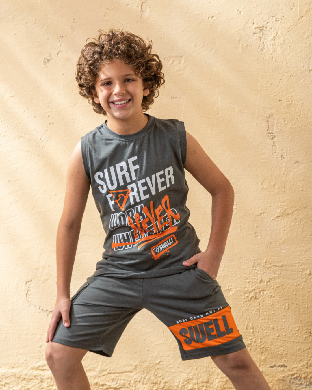 Surf for ever KR بيجامه اولادي وسط