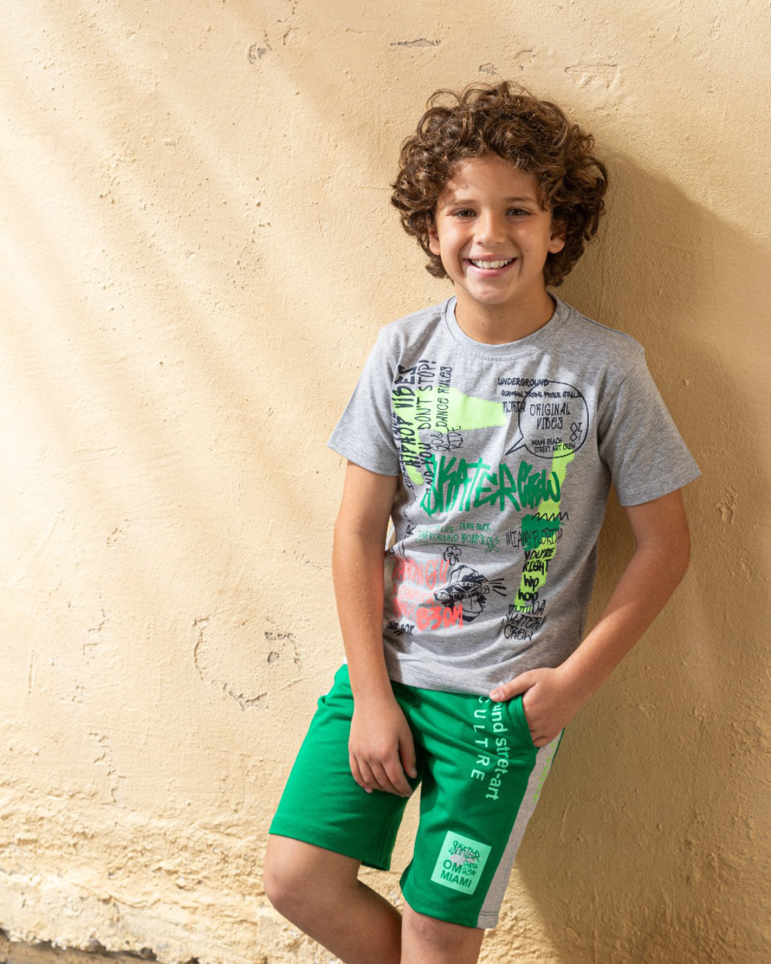 Skater crew KR  بيجامه اولادي وسط