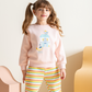 Bird House Children's pajamas for girls Milton plain * Casual Milton stripe