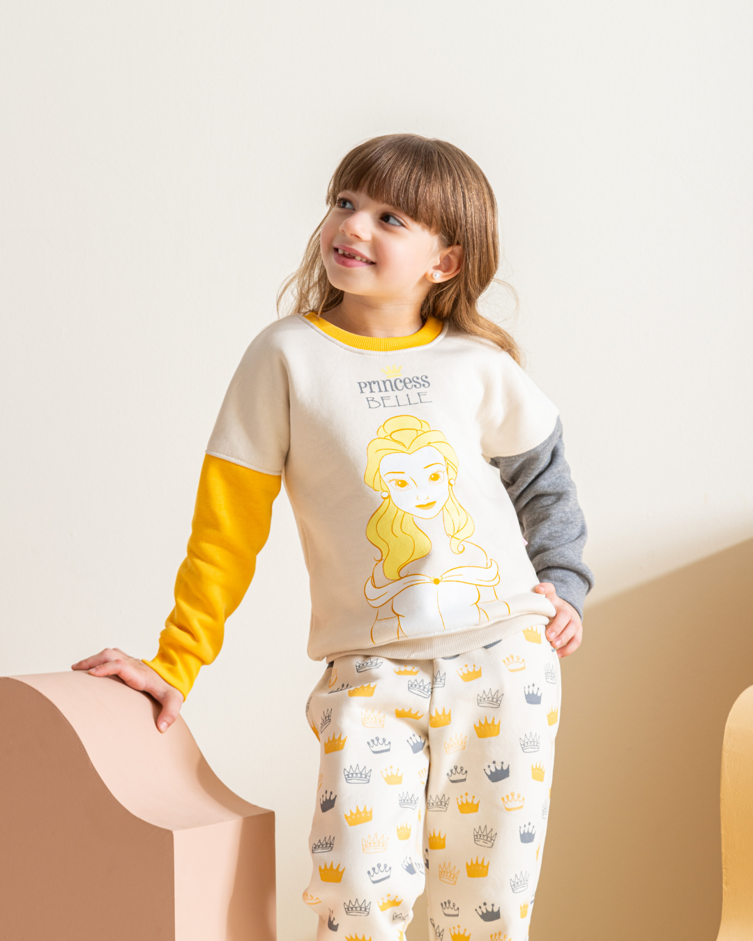 Princess Belle Disney Girls Milton Pajamas