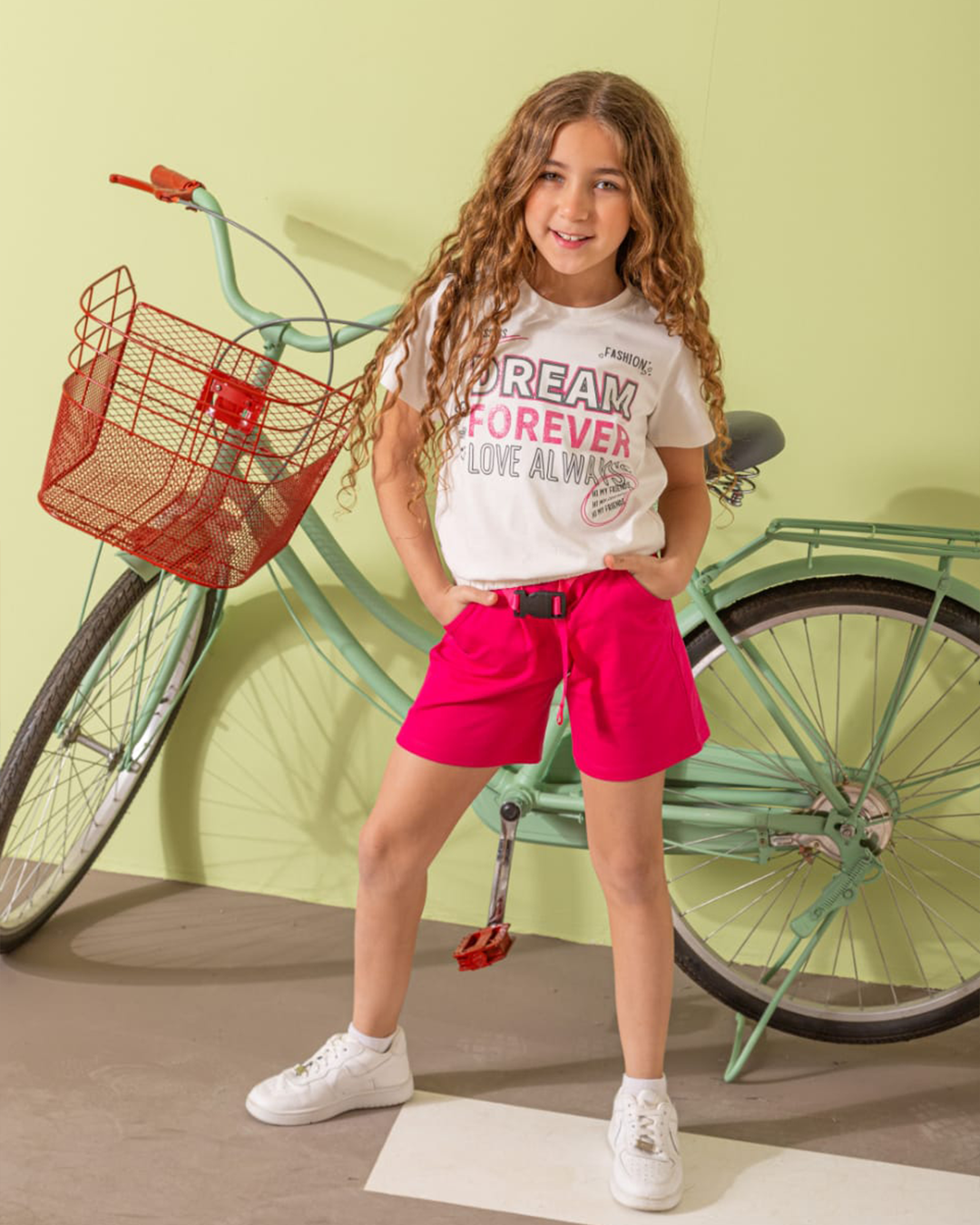 Dream Forever بيجامه بناتي وسط