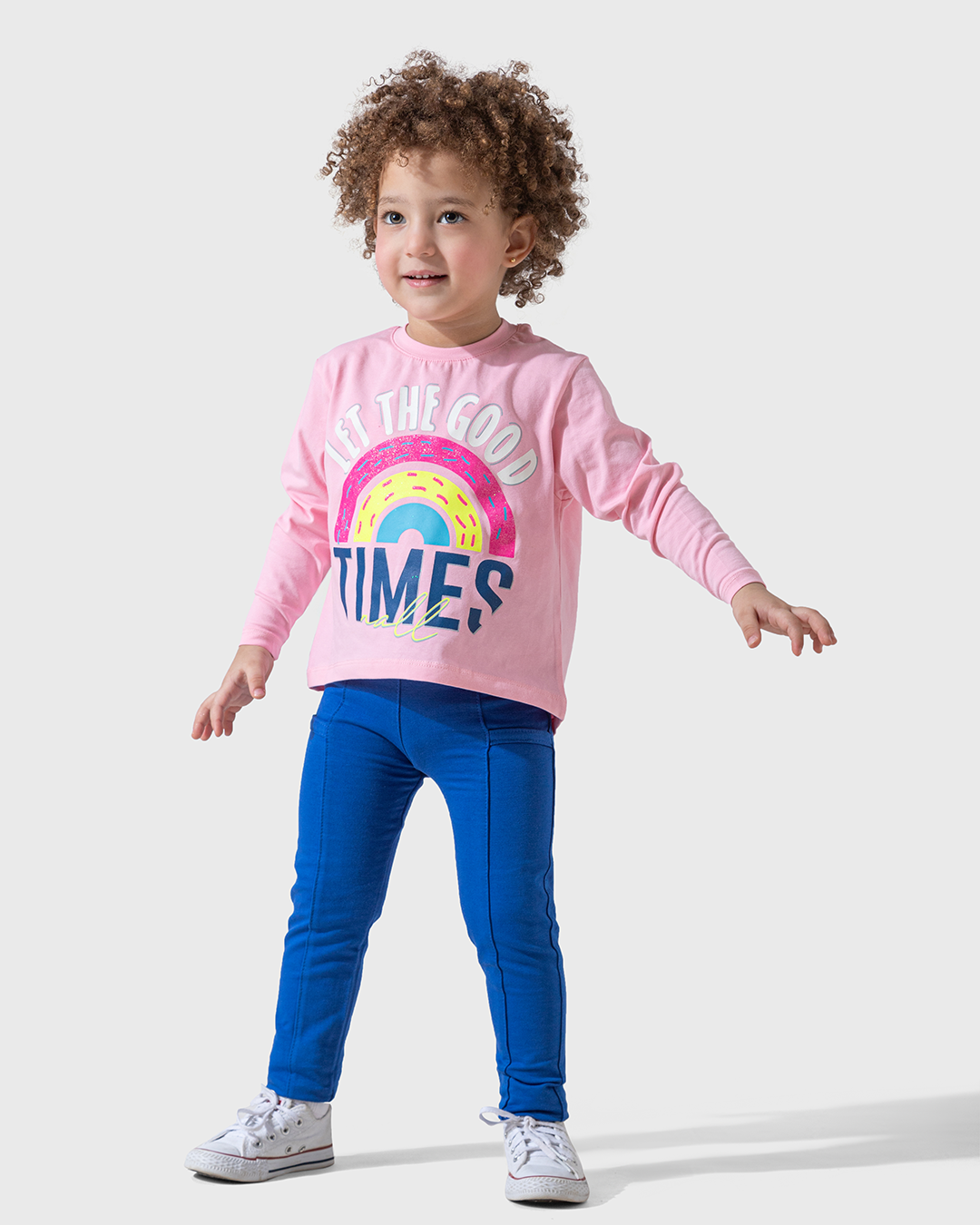 Let The Good Time بيجامه بناتي