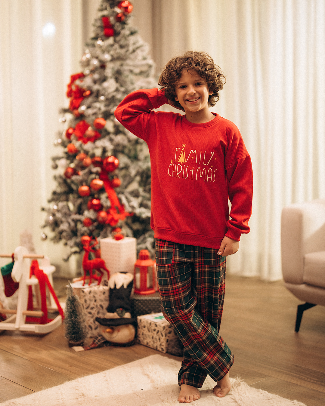 Family Christmas بيجاما أطفالي كريسماس