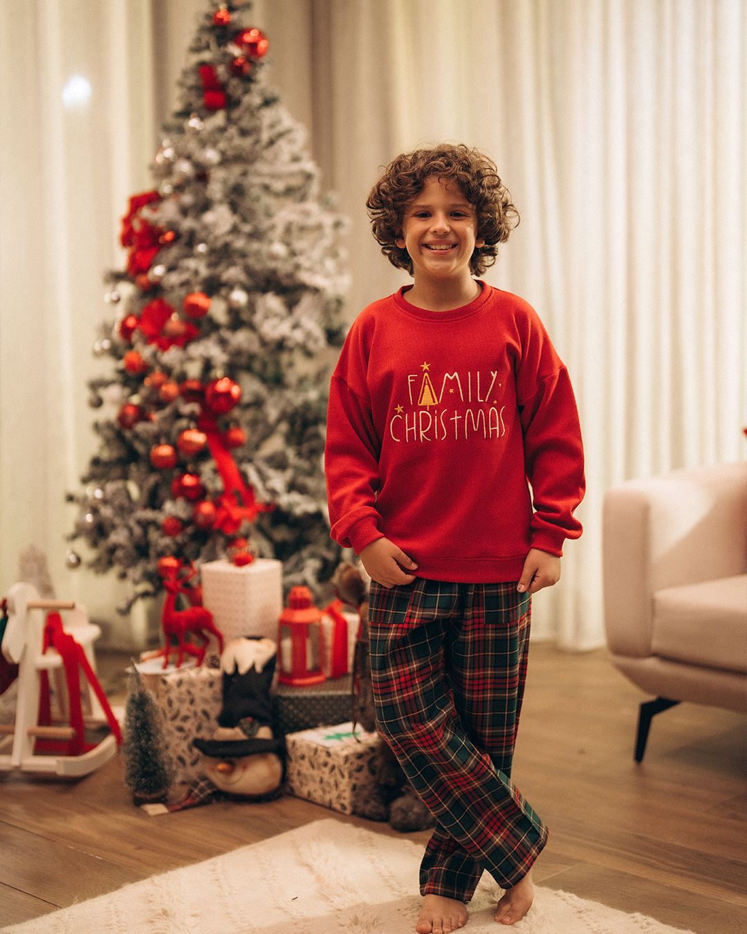 Family Christmas بيجاما أطفالي كريسماس