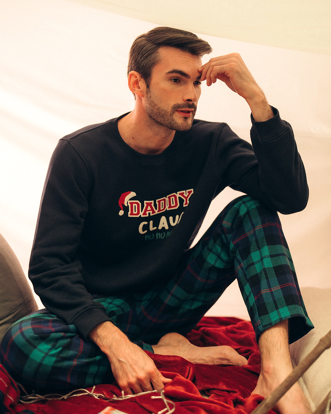 Daddy Claus Men's Christmas Pajamas