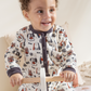 Dogs  Baby Boy Printed Sleepsuit soft velevet