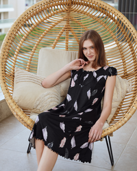 قميص حريمي جابونيز مشجر ورد