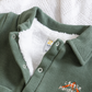 Boys jacquard romper, little handsome