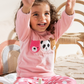 Best Friends Baby Girls Soft Velvet Pajamas