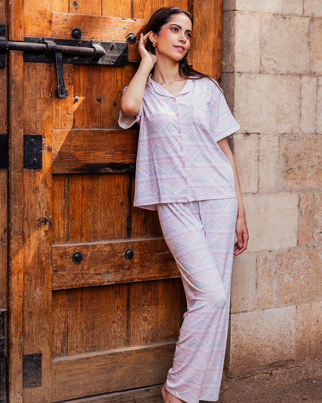 Women's classic triangle pajamas