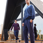 Men's  jacquard buttons * Melton  pajamas