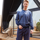 Men's  jacquard buttons * Melton  pajamas