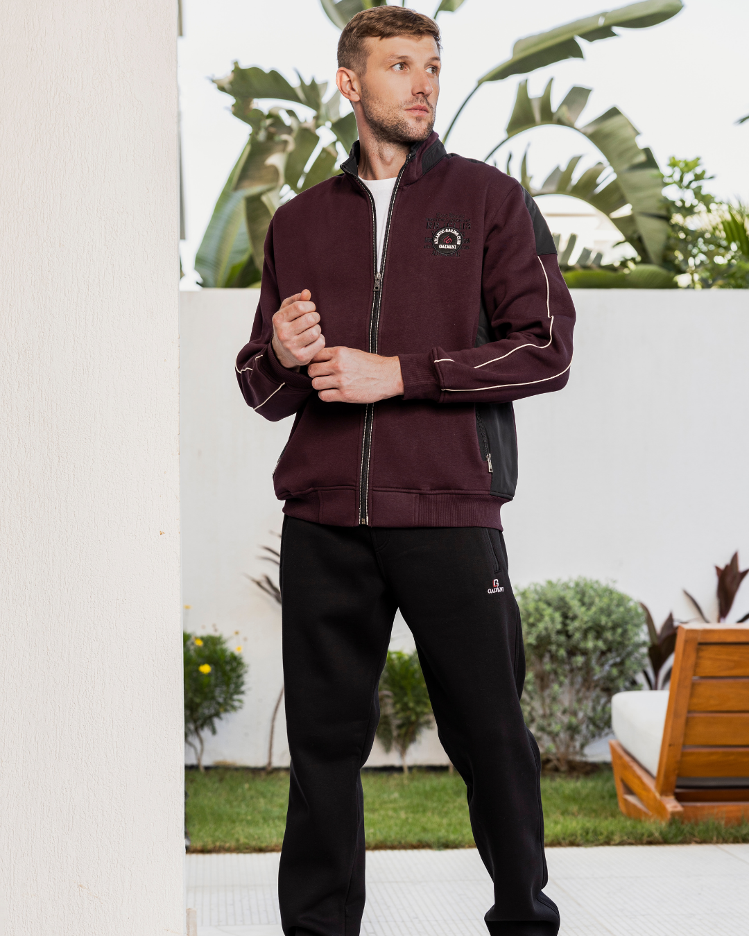 EAST ROUCKS بيجامه رجالي طباعه علي الصدر