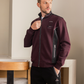G|V Men's pajamas with a print on the chest and a zipper