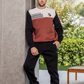 TWAYN GLV 98 men's pajamas, rhinoceros print on the chest