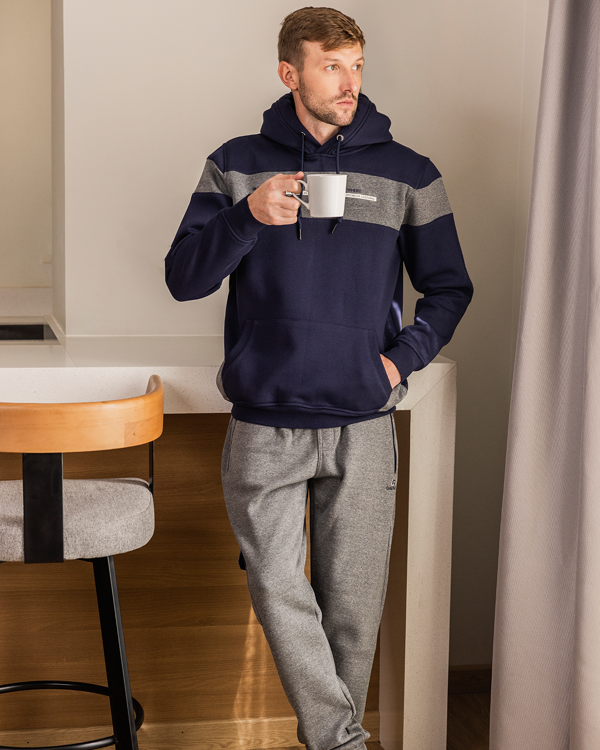 INJUSTICE ANYWHERE   بيجامه رجالي كابيشو طباعه علي الصدر