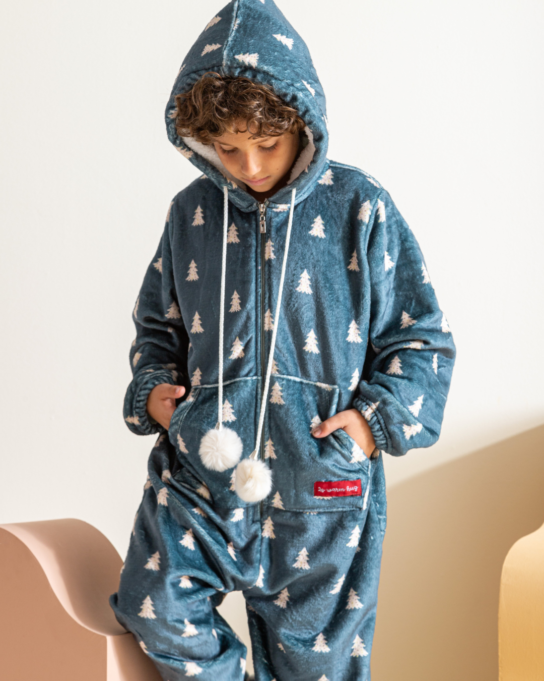 Green Pine Trees سالوبيت أولادي بولار مطبوع