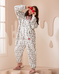 Snoopy سالوبيت بناتي بولار مطبوع