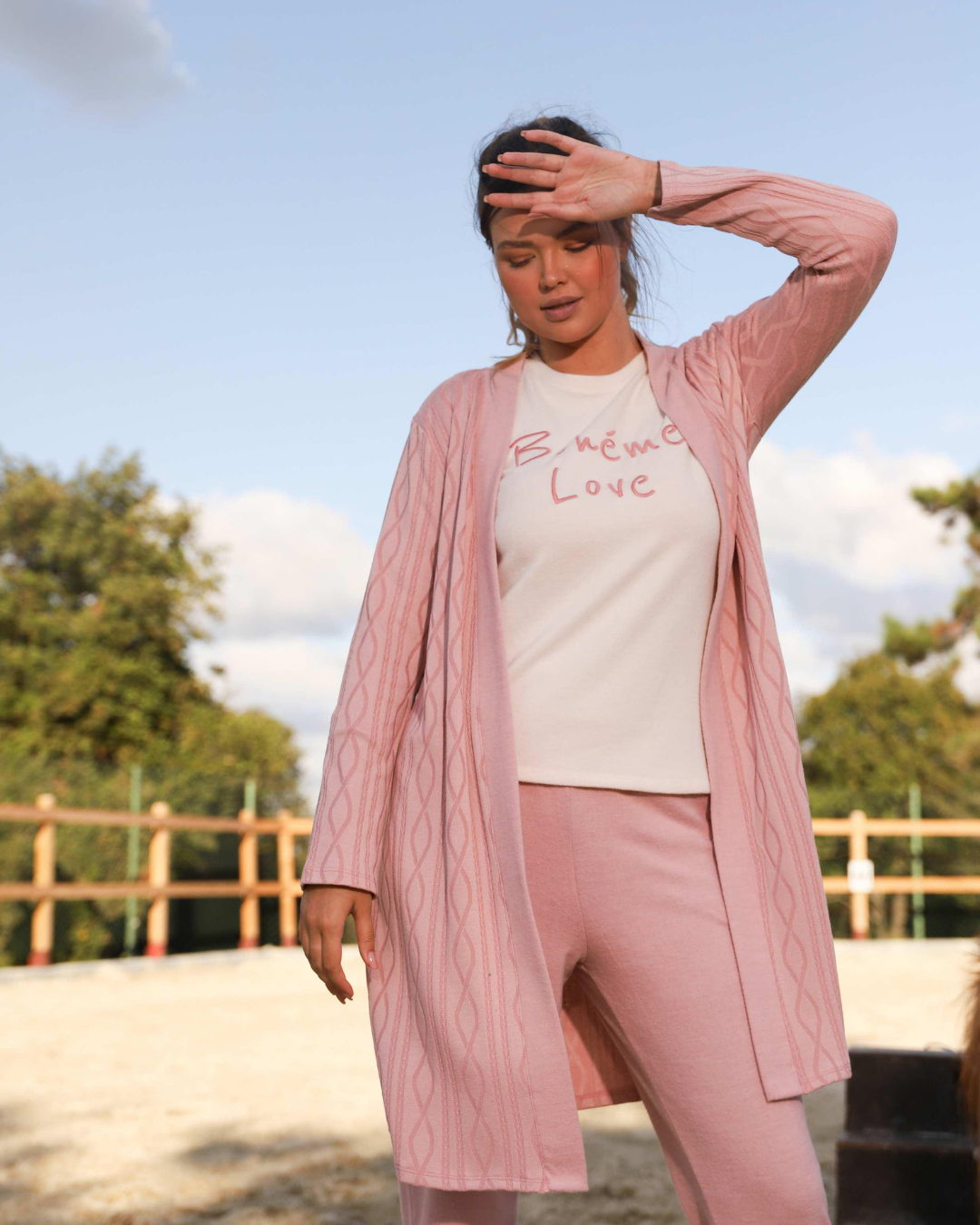 Boheme love women's pajama robe