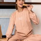 Smile more Women's pajamas, waffle material