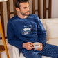 Made for the Mountain Men's Melton Plain* Melton Printed Pajamas