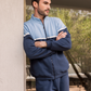 Training SuitMelton men's pajamas with a zipper and half buttons