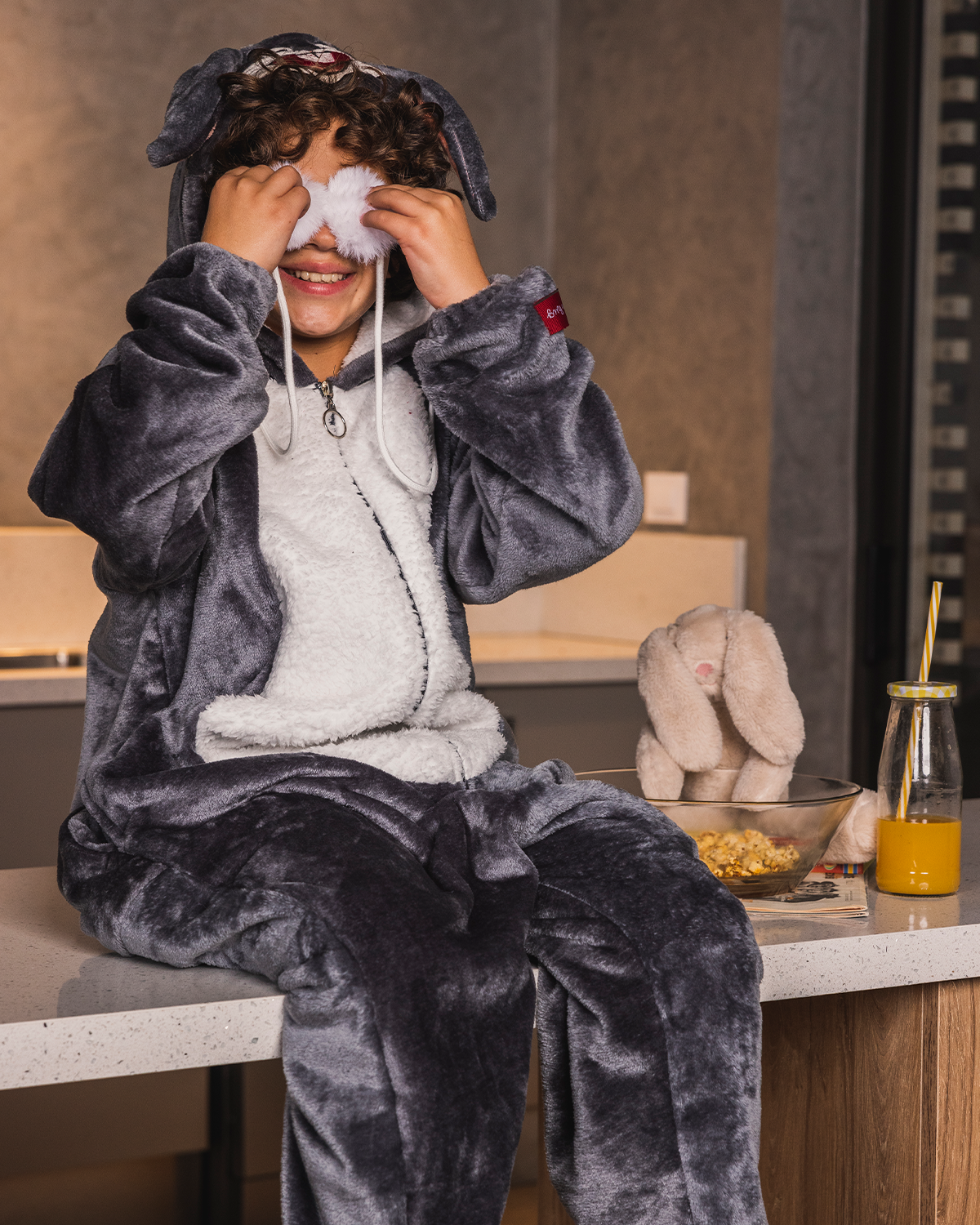 Bugs Bunny Unisex Onsie سالوبيت اطفالي بكابيشون شخصية باجس ياني