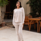 Spring Vibes بيجاما حريمي كُم طويل
