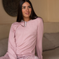 Flowery Pattern Pajamas for Women Cotton Long Sleeve *Printed Pants