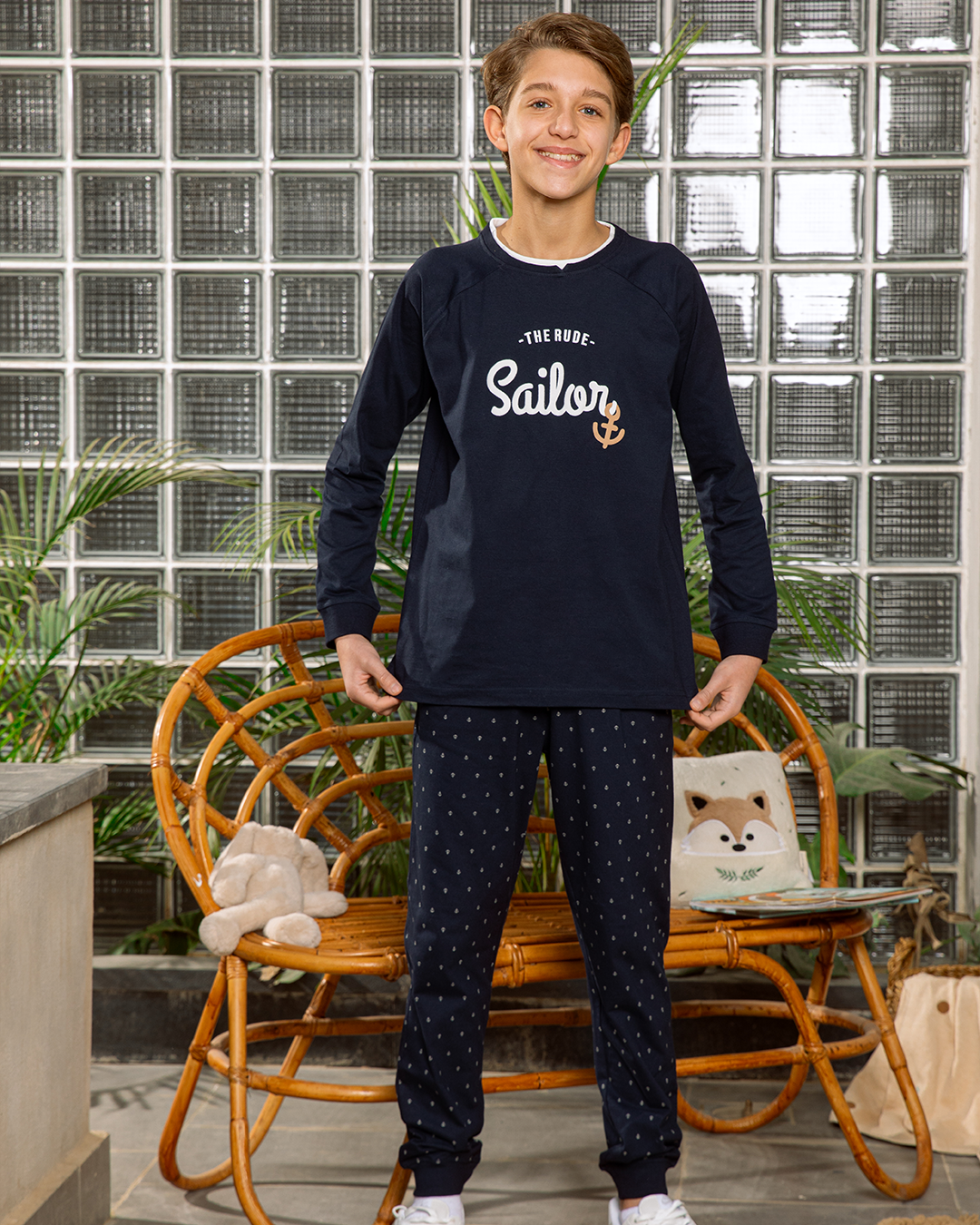 Sailor بيجاما أولاي رَجلان