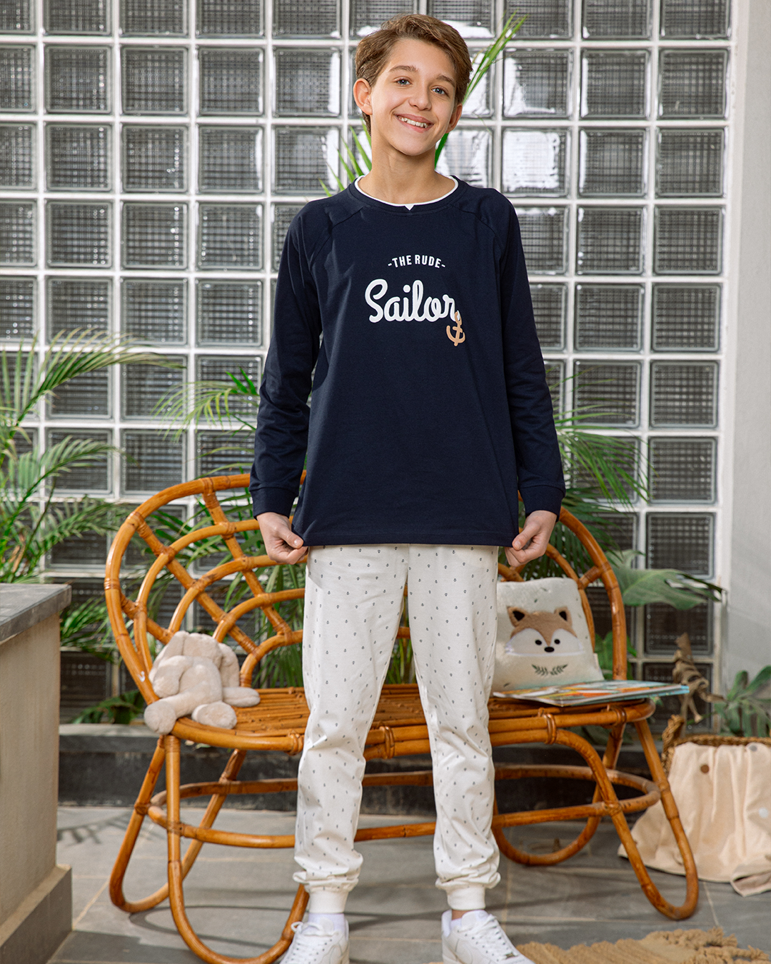 Sailor بيجاما أولاي رَجلان