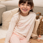 Sleepy princess girls' printed pajamas