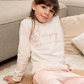Sleepy princess girls' printed pajamas