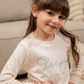 Sleepy princess girls' printed pajamas