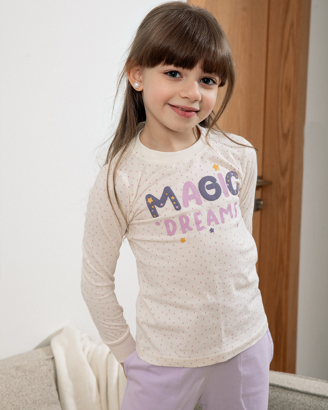 Magic Dreams Girls' long sleeve pajamas