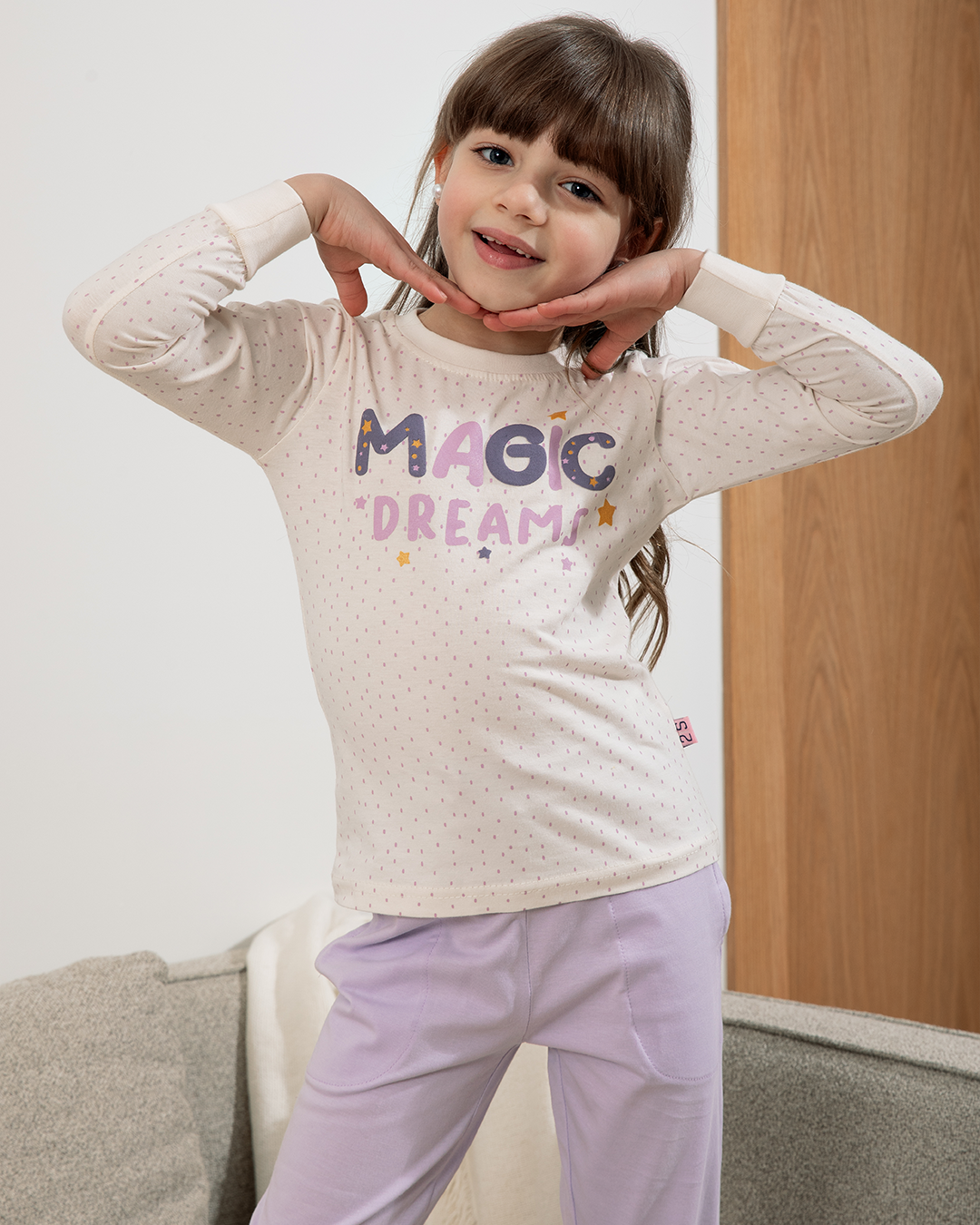 Magic Dreams Girls' long sleeve pajamas