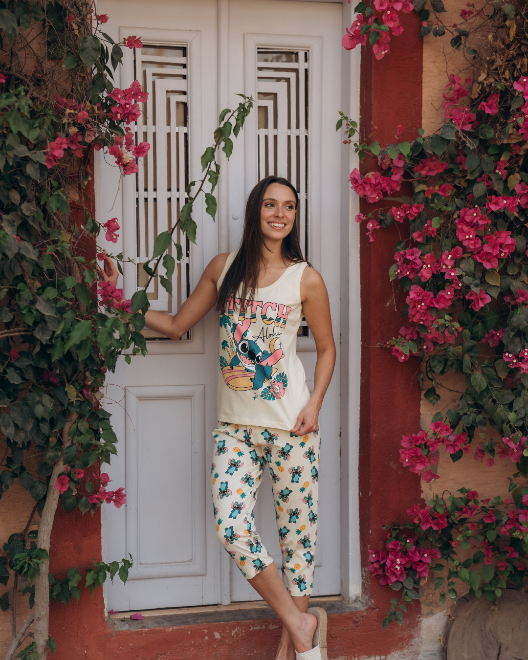 Stitch women's pajamas and stitch pentagram