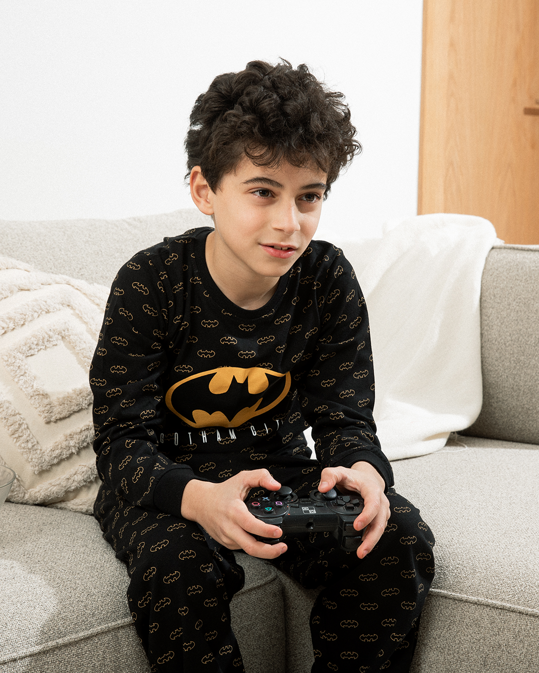 Batman Gotham city Boys' long sleeve pajamas