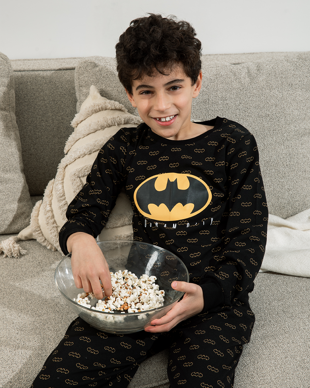 Batman Gotham city Boys' long sleeve pajamas