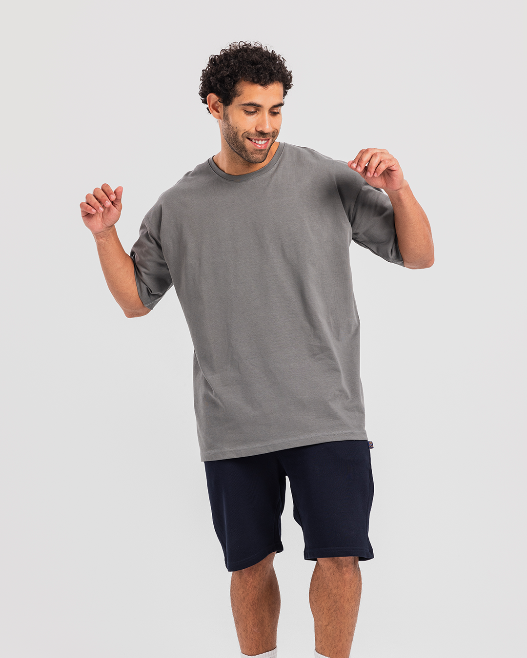 تيشرت رجالي نُص كُم سادة