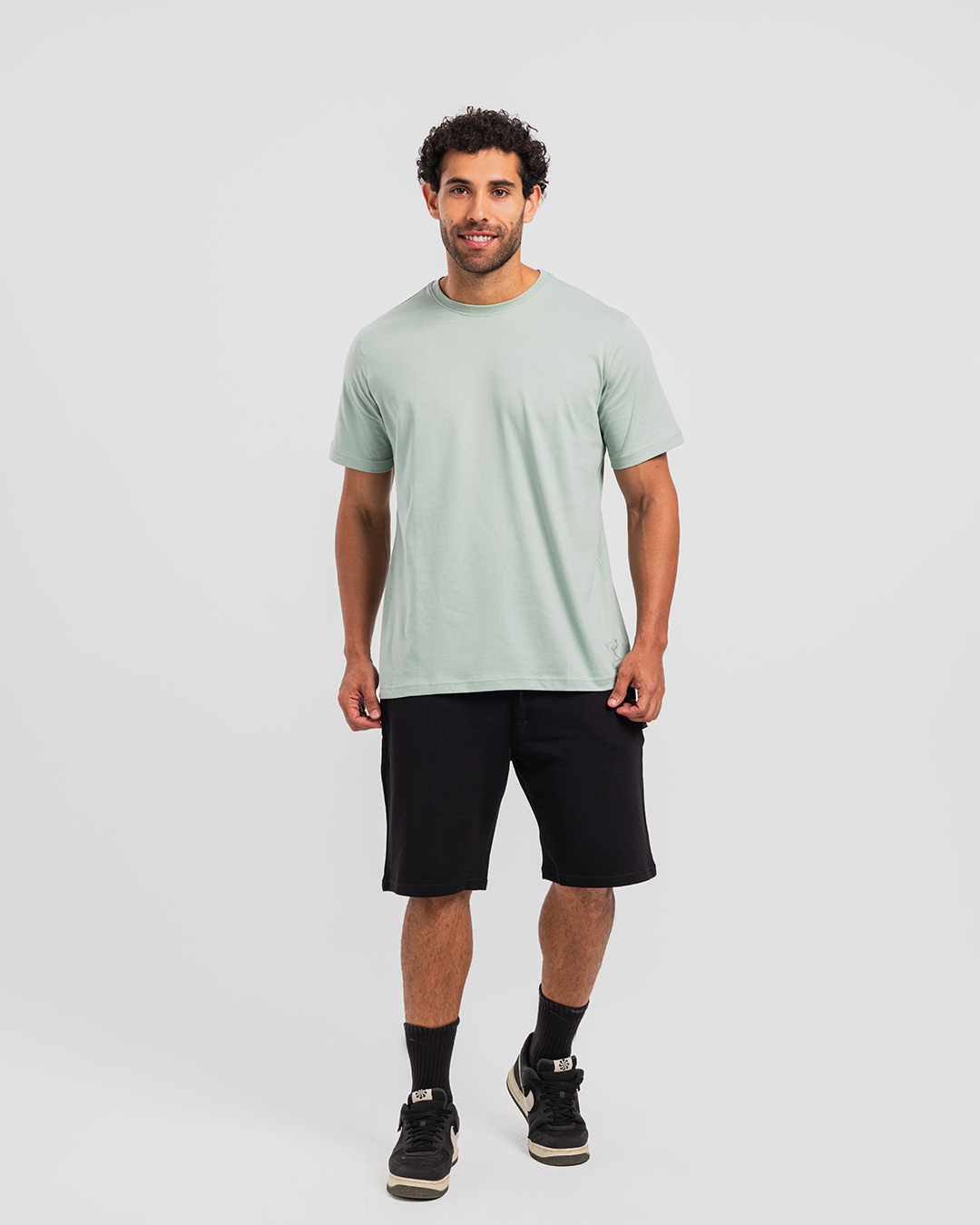 تيشرت رجالي نُص كُم سادة