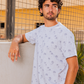 Palm trees men's half sleeve t-shirt