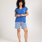 Beach Nap women's pajamas with quarter sleeves and shorts
