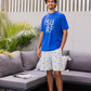 Free Surf men's half-sleeved pajamas and cotton shorts