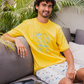 Free Surf men's half-sleeved pajamas and cotton shorts