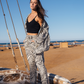 Geometric Women's Jacket Set