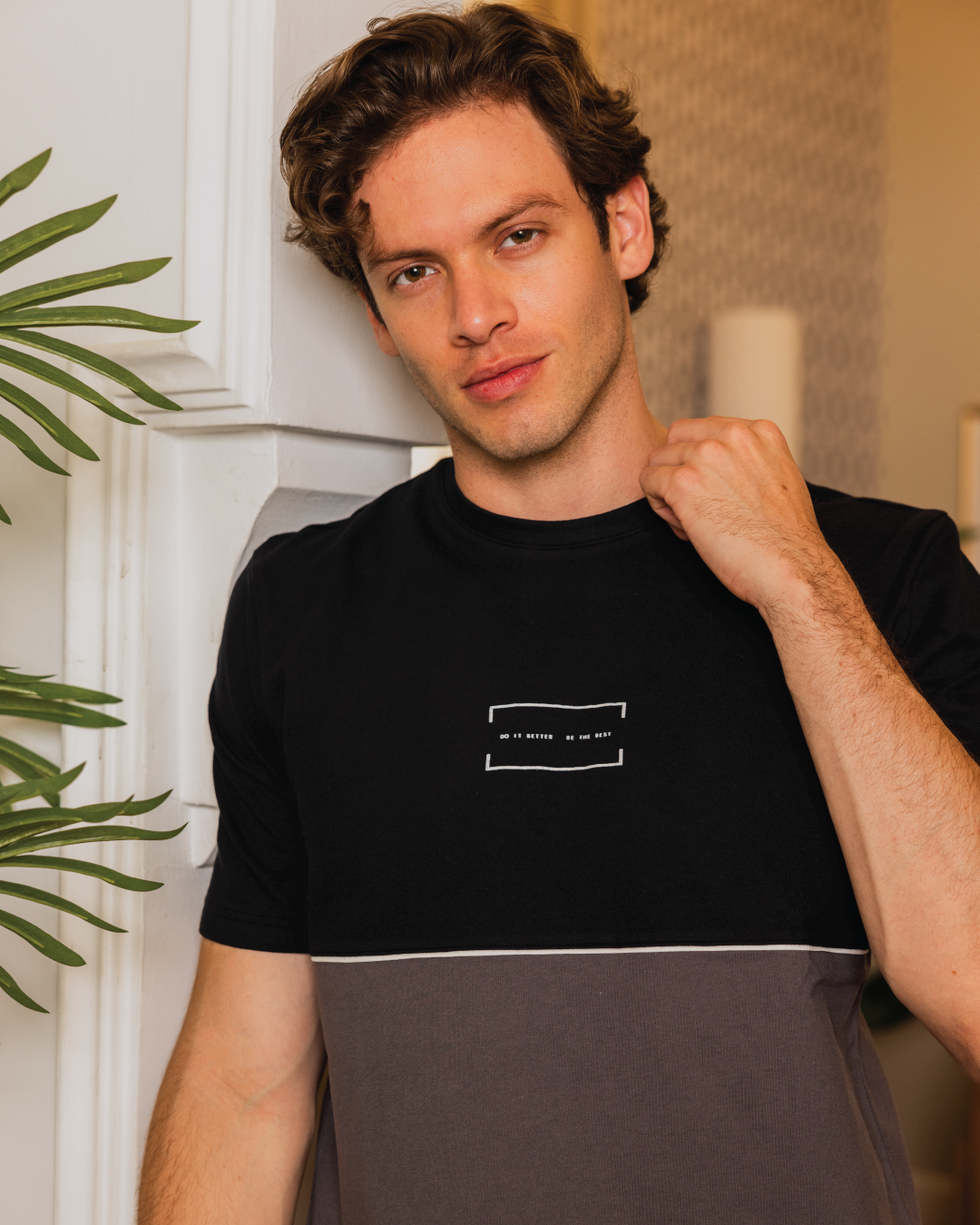 Do it better بيجاما رجالي نُص كُم