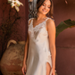 Women Long Lace Nightgown