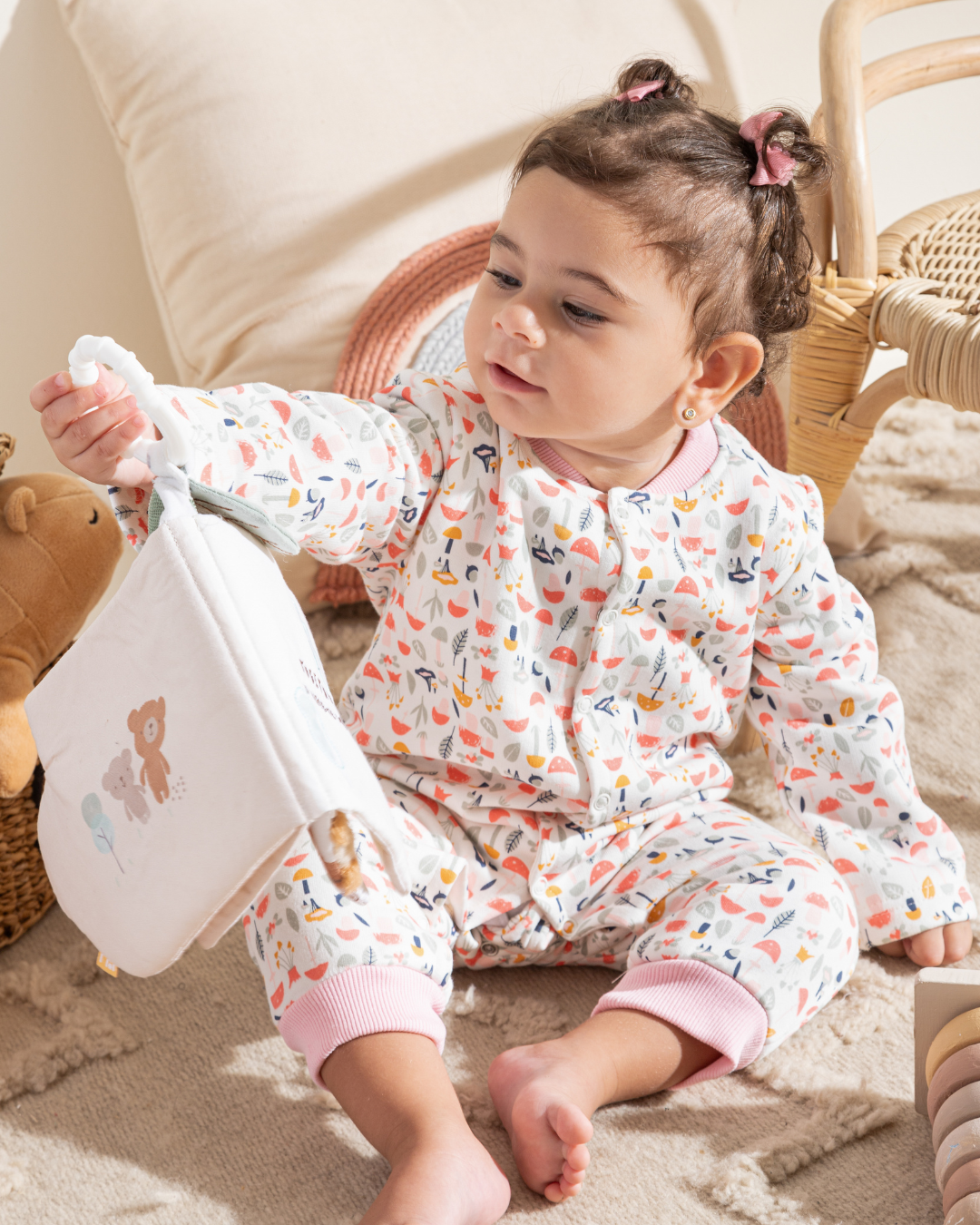 سالوبيت بناتي  بكباسين ميلتون مطبوع مشروم