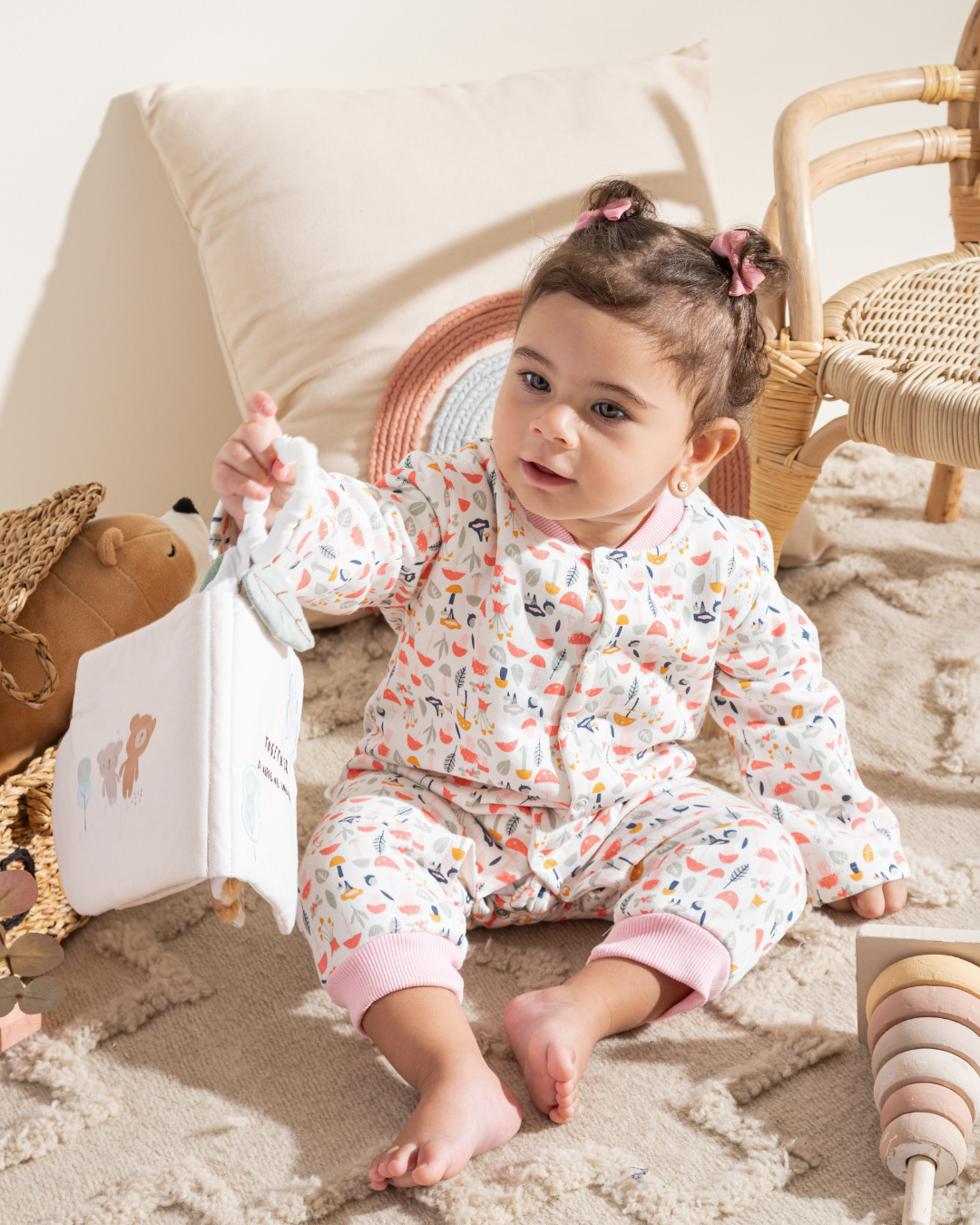 سالوبيت بناتي  بكباسين ميلتون مطبوع مشروم